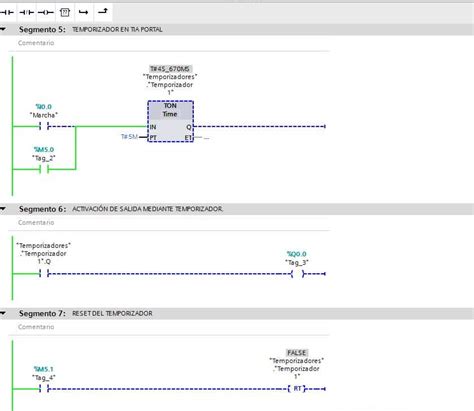 Reset en temporizador TIA Portal cómo hacer reset tecnoplc