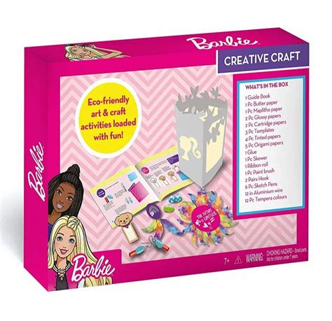 Plastic Multicolor Barbie Creative Craft Kit, Packaging Type: Box, Quantity Per Pack: 1U at Rs ...