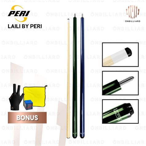 jual lai li  peri series stick billiard laili  deflection cue