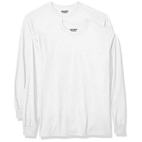 Gildan Mens Dryblend Long Sleeve T Shirt G840 Pack Of 2