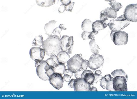 Salt Crystals Under Microscope Stock Photo - Image of crystal, isolated ...