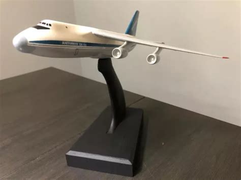 Antonov Russian Plane Scale Model Desk Top Display Airplane Jet Usaf