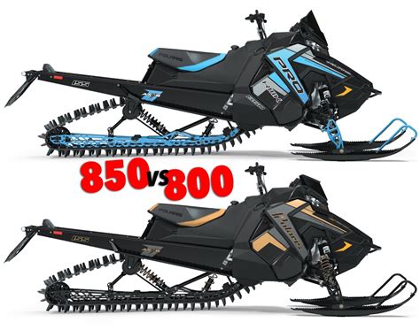 Polaris 850 Patriot vs 800 H.O. Cleanfire | SnoWest Magazine