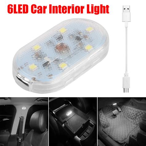 Lumi Res LED D Int Rieur De Voiture Lampes De Lecture De Plafond Breton