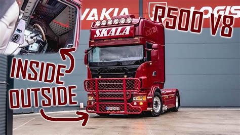 WALKAROUND: Scania R500++ V8 'SKÁLA' // *Interior & Exterior* - YouTube