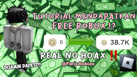 Cara Mendapatkan Robux Dengan Gratis Dan Membuat Gamepasses Roblox