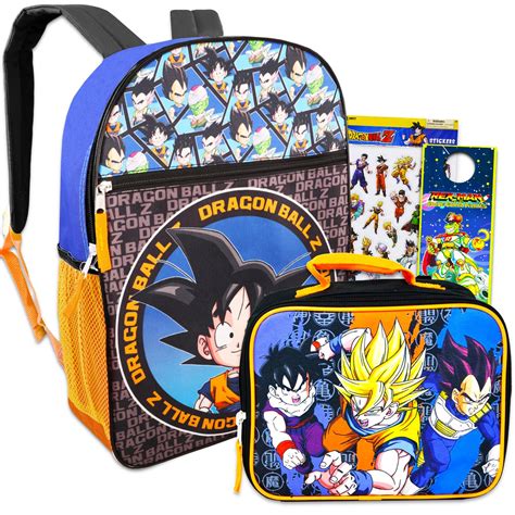 Action Comics Dragon Ball Z Backpack With Lunch Box Bundle Desertcart Ksa