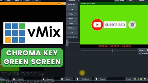 How To Use Green Screen In Vmix Chroma Key Tutorial Youtube