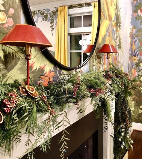 Mary Spotswood on Instagram: "Mixed greenery with hanging pepperberry ...