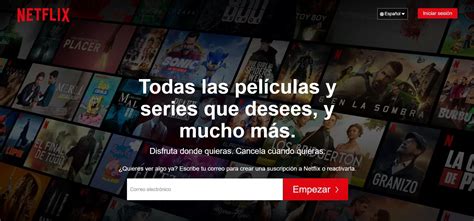 Crear cuenta Netflix Cómo crear una cuenta de Netflix paso a paso