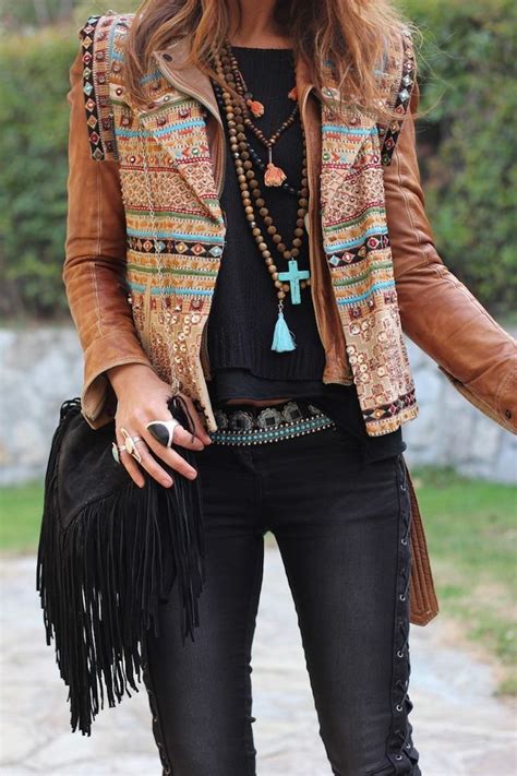 Notre Guide Ultime Pour Assortir Votre Tenue Bohème Chic Dautomne Hiver Tenue Boheme Chic