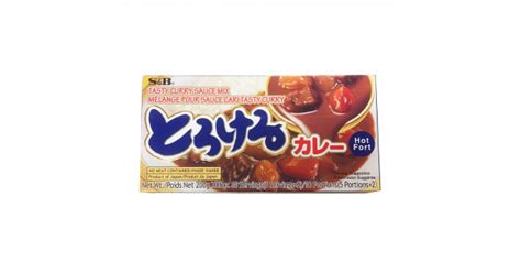 S B Tasty Curry Hot S B 辣咖喱 200g