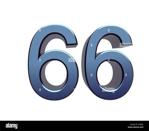 66 number Cut Out Stock Images & Pictures - Alamy
