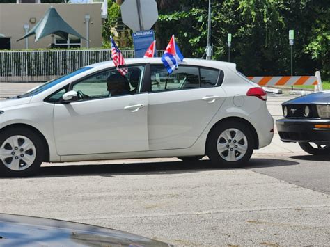 Hands off Cuba rally in Miami, FL this past weekend. Local gusanos were