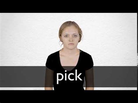 PICK definition and meaning | Collins English Dictionary