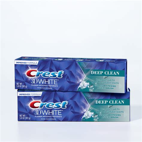 Crest D White Deep Clean Teeth Whitening Toothpaste