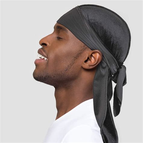 Velvet Durags For Menwomen 360 Waves Designer Do Rag Headwraps