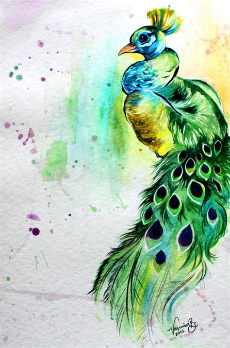 Abstract Peacock By Namirab On Deviantart