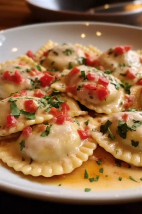 Carrabbas Lobster Ravioli Recipe