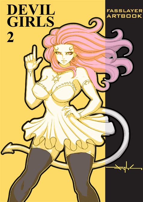 Artbook Devil Girls By Fasslayer Hentai Foundry