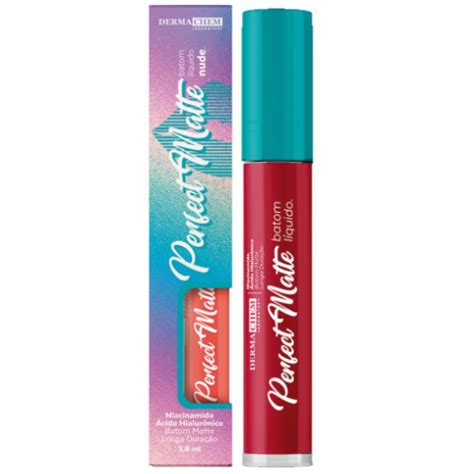 Dermachem Batom Liquido Perfect Nude Lust Nude Val Distribuidora JCF