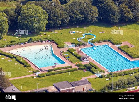 Luftbild Freibad Und Wellenbad Weddinghofen Im Freizeitzentrum Im