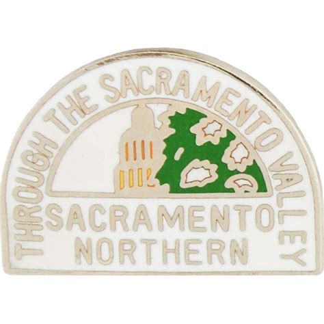 Sacramento Northern Railroad Pin Michaels