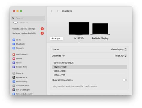screen supported portable monitor