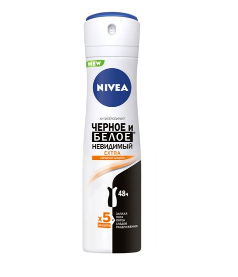 Дезодорант-антиперспирант шариковый NIVEA "Черное и Белое"