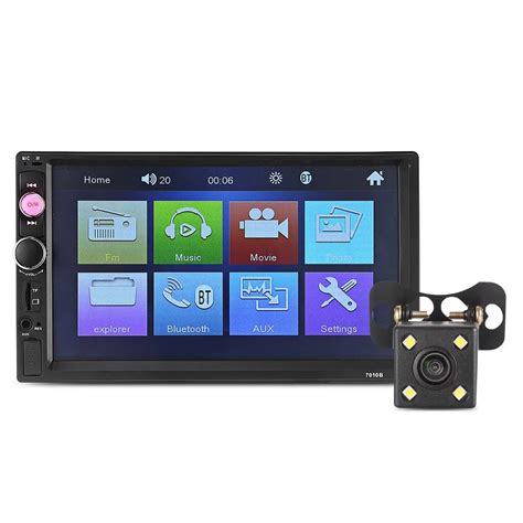 2 Din Car MP5 Player Car Video Player Touch Screen Auto Audio Stereo ...