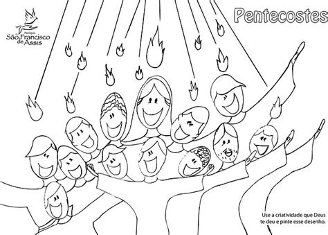Desenhos Pentecostes - Pentecostes, para colorir - Desenhos Para Colorir