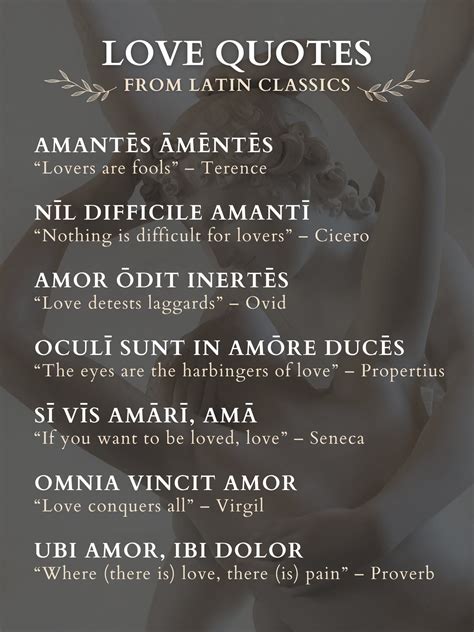 Latin Love Quotes And Meanings 65 Latin Phrases And Sayings (With