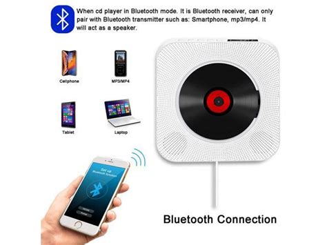 Stream Music To Bluetooth Speaker Or Headphones Steepletone Groove Cd Discman Bluetooth