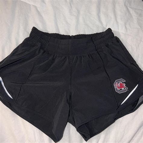 Uofsc Lululemon Hotty Hot Shorts Depop