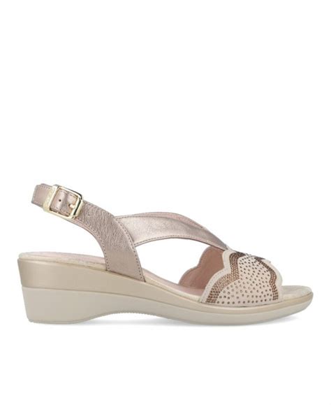 Sandalias Beige Stonefly Vanity Iii Z De Mujer