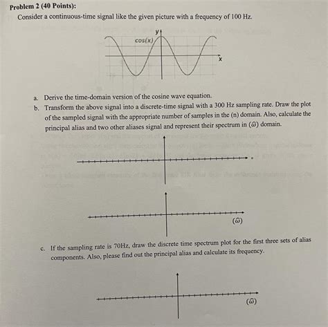 Solved Problem 2 (40 Points): Consider a continuous-time | Chegg.com