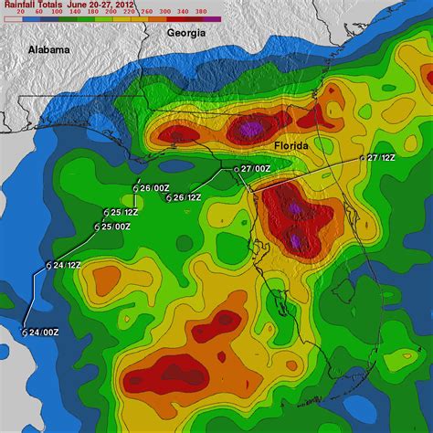 Tropical Storm Debby Drenches Florida Precipitation Measurement Missions