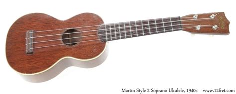 Martin Style 2 Soprano Ukulele, 1940s | The Twelfth Fret