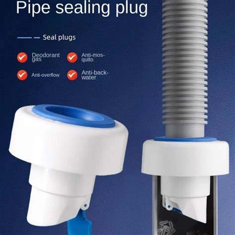 SDG Deodorant Pipe Sealing Plugs Insect Proof Anti Clogging Floor Cover