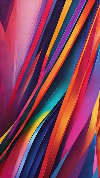 Premium Photo | Abstract colorful oblique lines background colorful ...