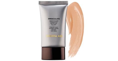 Hourglass Immaculate Liquid Powder Foundation Mattifying Oil Free Top