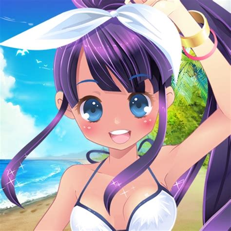Bikini Girl Beach Dress Up Cute Anime Game Game Solver