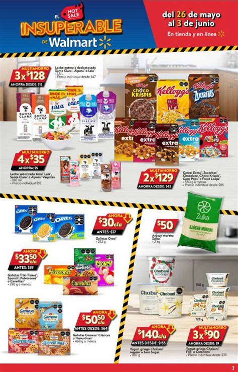 Folleto Walmart Hot Sale Ofertas En Abarrotes Al De Junio