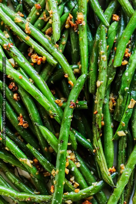 Haricot Vert French Buttery Garlic Green Beans