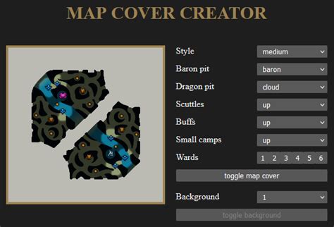 map cover creator   rleagueoflegends