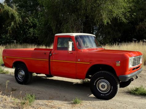 Rare 1975 International 150 4x4 Pickup Heavy Half Ton 36k Original