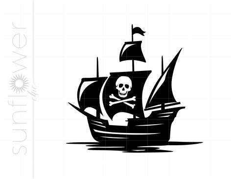 pirate ship clip art 2