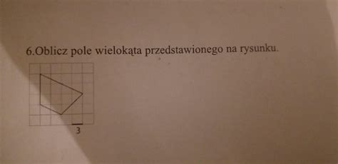 Oblicz Pole Wielok Ty Przedstawionego Na Rysunku Alumnos