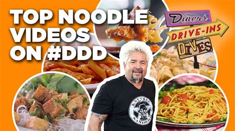 Top 10 DDD Noodle Videos With Guy Fieri Diners Drive Ins And Dives