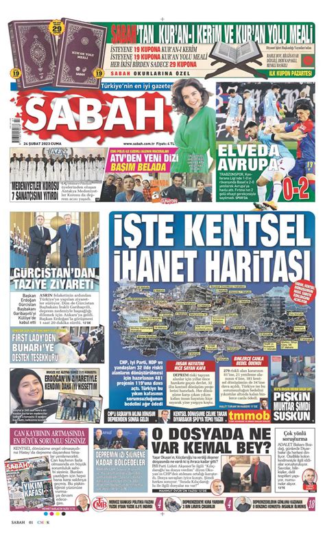 Haziran Pazar Sabah Gazetesi Man Et